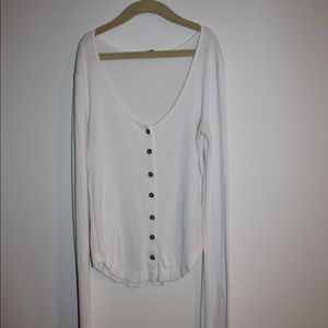 Urban Outfitters White long sleeve